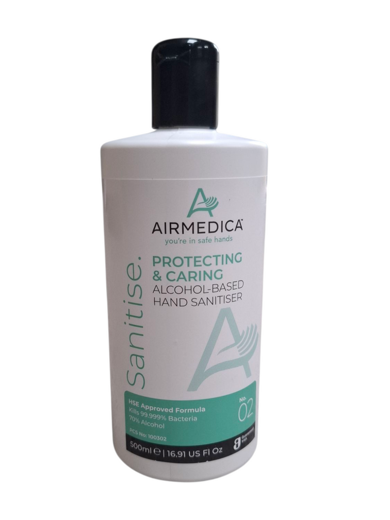 Airmedica Hand Sanitiser Gel 500Ml Flip Top
