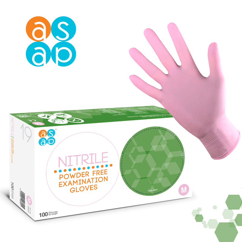 Disposable-Pink-Nitrile-Gloves