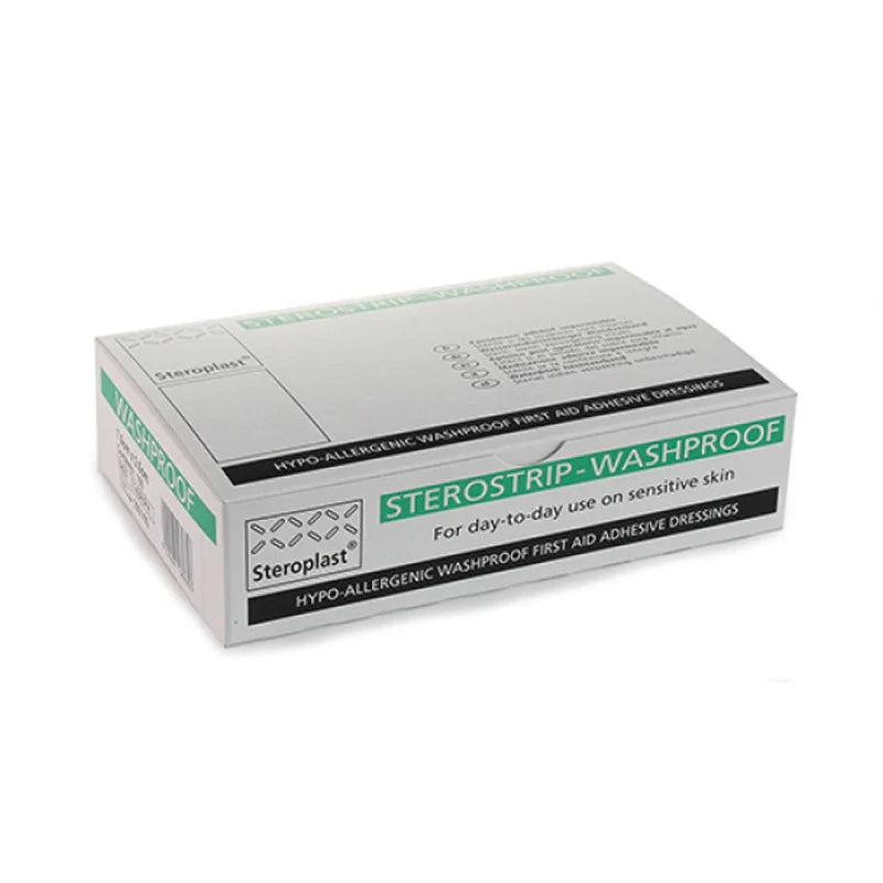 Sterostrip Washproof Plasters (7.5cm x 2.5cm, 100pk)