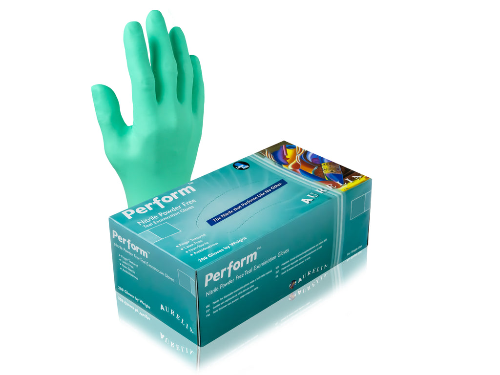 teal-green-disposable-gloves