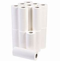 10" White Hygiene Rolls x 18