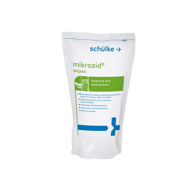 Pack of Mikrozid wipes